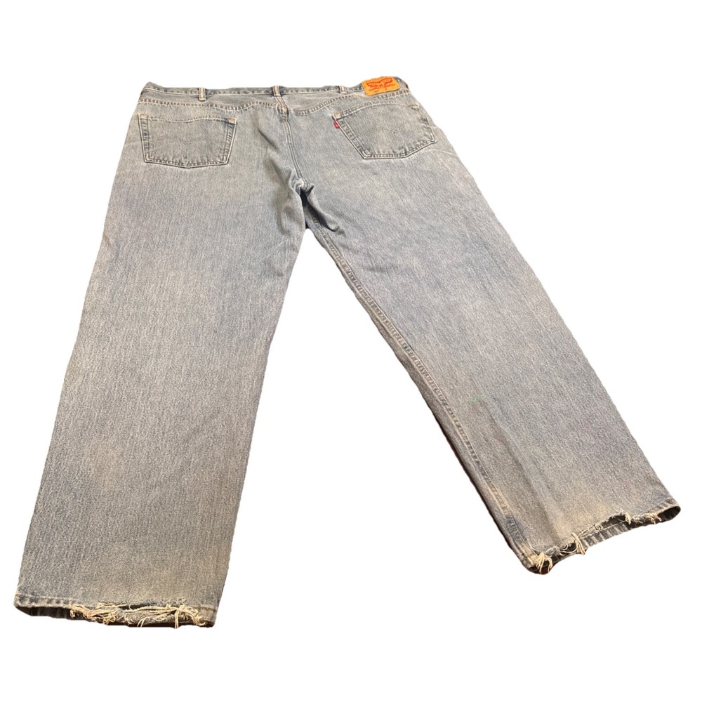 Vintage‎ Levi's 550 Relaxed Fit Jeans W48 L32 Tapered Leg Light Wash USA Style - Picture 7 of 7